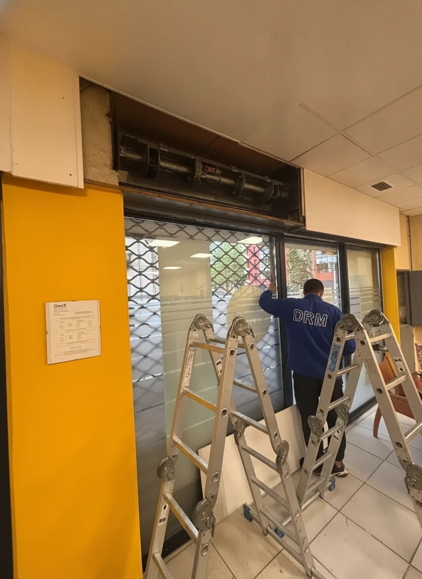 Installation et pose de rideau métallique à Clamart